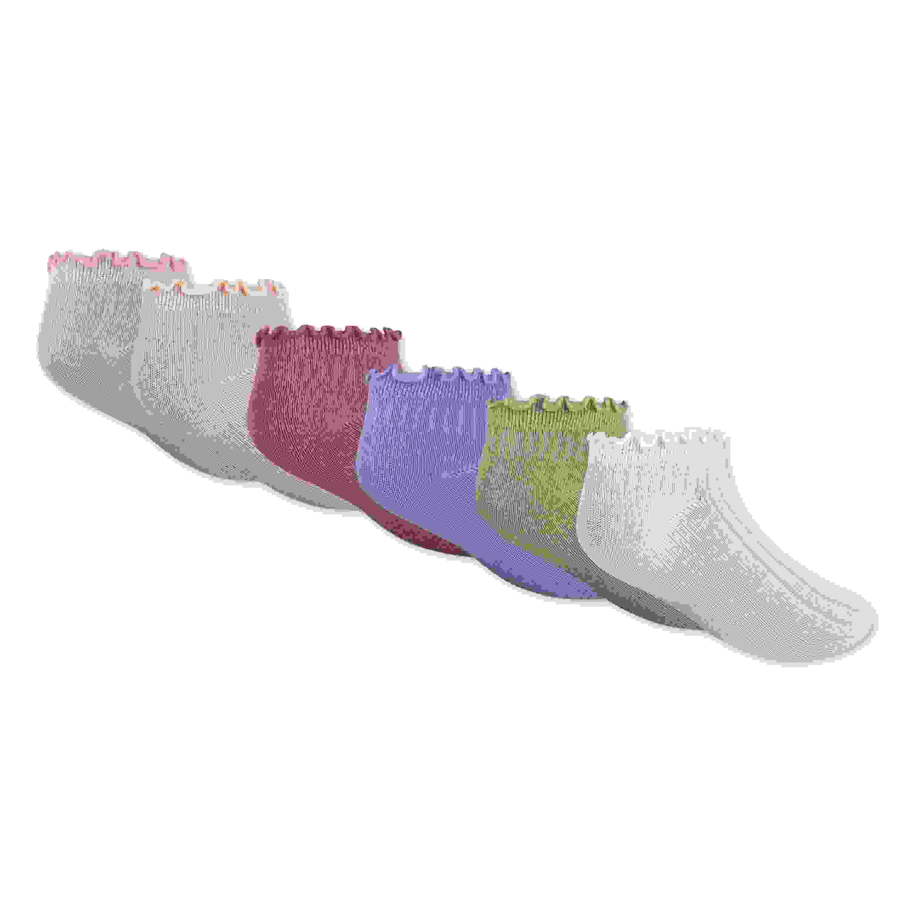 Nike No Show Lettuce Socks Multi Pack